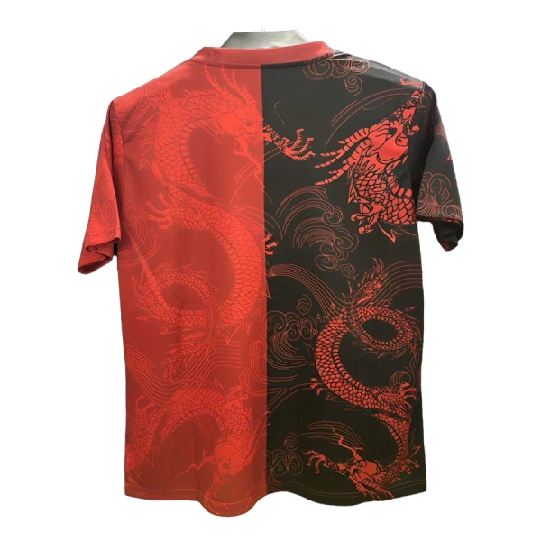Camisola Real Madrid Dragon Homem 2024/25 Vermelha