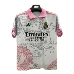 Camisola Real Madrid Dragon Homem 2025-26 Branca Camisola Real Madrid Dragon Homem 2025-26 Branca