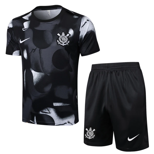 Camisola Corinthians Pre-Match Criança 2025-26 Camisola Corinthians Pre-Match Criança 2025-26