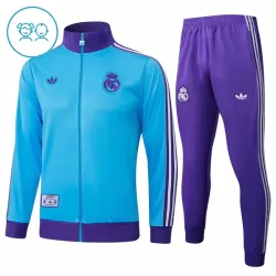 Casaco de Treino Conjunto Real Madrid Criança 2025-26 Azul Casaco de Treino Conjunto Real Madrid Criança 2025-26 Azul