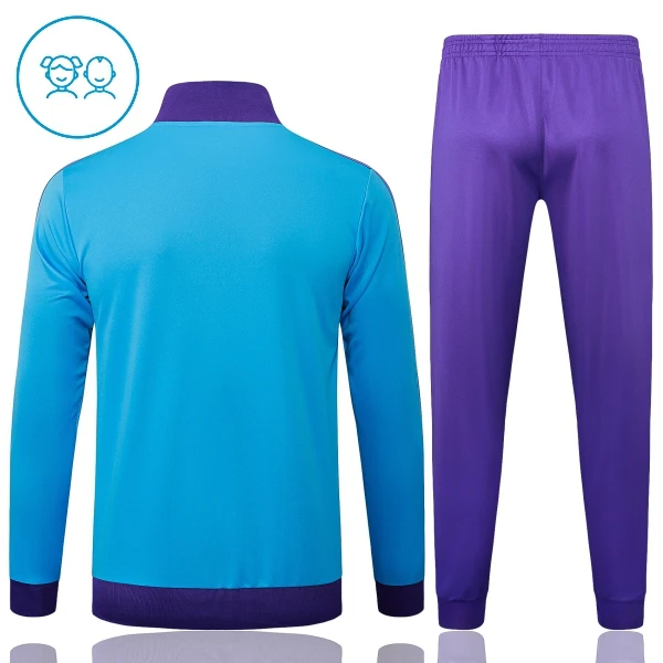 Casaco de Treino Conjunto Real Madrid Criança 2025-26 Azul