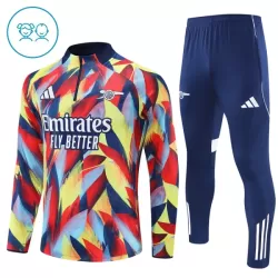 Conjunto de Moletom de Treino Arsenal Criança Quarto-Zíper 2025-26 Conjunto de Moletom de Treino Arsenal Criança Quarto-Zíper 2025-26