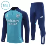 Conjunto de Moletom de Treino Arsenal Criança Quarto-Zíper 2025-26 Azul