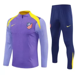 Conjunto de Moletom de Treino Atlético Madrid Homem Quarto-Zíper 2025-26 Roxo Conjunto de Moletom de Treino Atlético Madrid Homem Quarto-Zíper 2025-26 Roxo