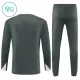 Conjunto de Moletom de Treino Chelsea Criança Quarto-Zíper 2025-26 Cinza