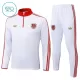 Conjunto de Moletom de Treino FC Bayern de Munique Criança Quarto-Zíper 2024/25 Branca Conjunto de Moletom de Treino FC Bayern de Munique Criança Quarto-Zíper 2024/25 Branca