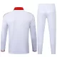 Conjunto de Moletom de Treino FC Bayern de Munique Homem Quarto-Zíper 2024/25 Branca