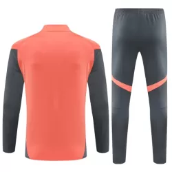 Conjunto de Moletom de Treino FC Bayern de Munique Homem Quarto-Zíper 2025-26 Laranja