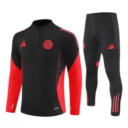 Conjunto de Moletom de Treino FC Bayern de Munique Homem Quarto-Zíper 2025-26 Preta Conjunto de Moletom de Treino FC Bayern de Munique Homem Quarto-Zíper 2025-26 Preta