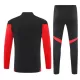Conjunto de Moletom de Treino FC Bayern de Munique Homem Quarto-Zíper 2025-26 Preta