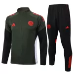 Conjunto de Moletom de Treino FC Bayern de Munique Homem Quarto-Zíper 2025-26 Verde