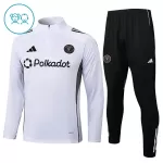 Conjunto de Moletom de Treino Inter Miami CF Criança Quarto-Zíper 2025-26 Branca