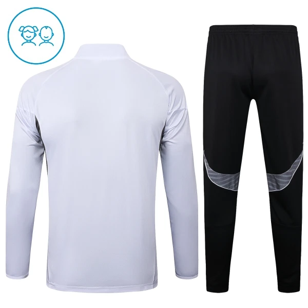 Conjunto de Moletom de Treino Inter Miami CF Criança Quarto-Zíper 2025-26 Branca