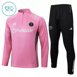 Conjunto de Moletom de Treino Inter Miami CF Criança Quarto-Zíper 2025-26 Rosa Conjunto de Moletom de Treino Inter Miami CF Criança Quarto-Zíper 2025-26 Rosa