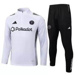 Conjunto de Moletom de Treino Inter Miami CF Homem Quarto-Zíper 2025-26 Branca Conjunto de Moletom de Treino Inter Miami CF Homem Quarto-Zíper 2025-26 Branca