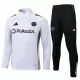 Conjunto de Moletom de Treino Inter Miami CF Homem Quarto-Zíper 2025-26 Branca Conjunto de Moletom de Treino Inter Miami CF Homem Quarto-Zíper 2025-26 Branca