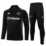 Conjunto de Moletom de Treino Inter Miami CF Homem Quarto-Zíper 2025-26 Preta