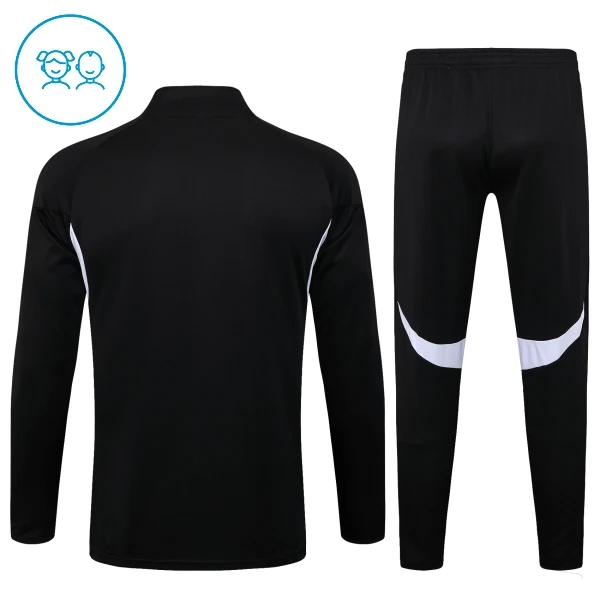 Conjunto de Moletom de Treino Liverpool Criança Quarto-Zíper 2024/25 Preta