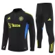 Conjunto de Moletom de Treino Manchester United Homem Quarto-Zíper 2025-26 Conjunto de Moletom de Treino Manchester United Homem Quarto-Zíper 2025-26