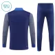 Conjunto de Moletom de Treino Paris Saint-Germain Criança Quarto-Zíper 2025-26 Navy