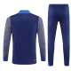 Conjunto de Moletom de Treino Paris Saint-Germain Homem Quarto-Zíper 2025-26 Navy