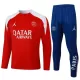 Conjunto de Moletom de Treino Paris Saint-Germain Homem Quarto-Zíper 2025-26 Vermelha Conjunto de Moletom de Treino Paris Saint-Germain Homem Quarto-Zíper 2025-26 Vermelha