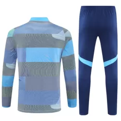Conjunto de Moletom de Treino Real Madrid Homem Quarto-Zíper 2025-26 Azul