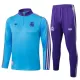 Conjunto de Moletom de Treino Real Madrid Homem Quarto-Zíper 2025-26 Azul Conjunto de Moletom de Treino Real Madrid Homem Quarto-Zíper 2025-26 Azul