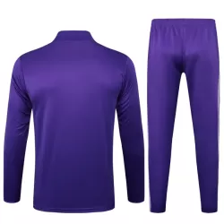 Conjunto de Moletom de Treino Real Madrid Homem Quarto-Zíper 2025-26 Roxo