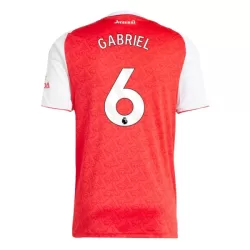 Camisola Arsenal Gabriel 6 Homem Equipamento 1ª 2025-26 Camisola Arsenal Gabriel 6 Homem Equipamento 1ª 2025-26