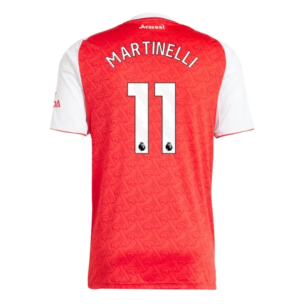 Camisola Arsenal Martinelli 11 Homem Equipamento 1ª 2025-26 Camisola Arsenal Martinelli 11 Homem Equipamento 1ª 2025-26