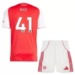 Camisola Arsenal Rice 41 Criança Equipamento 1ª 2025-26