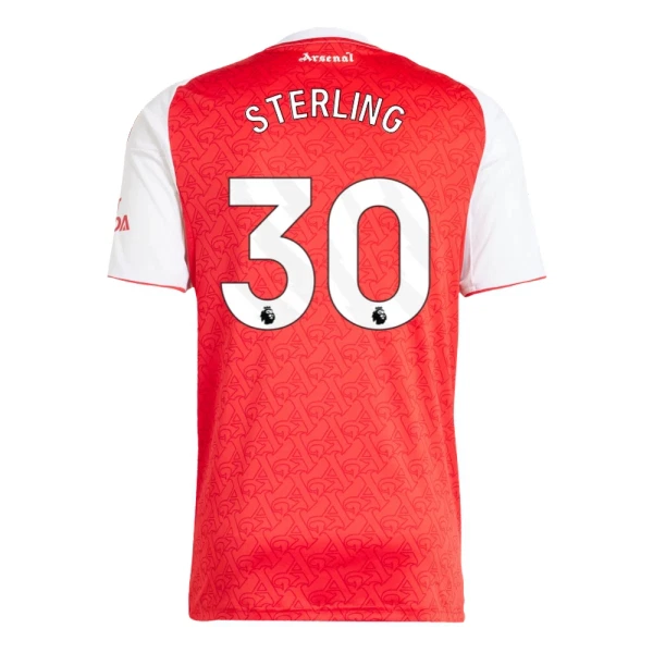 Camisola Arsenal Sterling 30 Homem Equipamento 1ª 2025-26 Camisola Arsenal Sterling 30 Homem Equipamento 1ª 2025-26