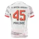 Camisola FC Bayern de Munique Aleksandar Pavlovic 45 Homem Equipamento 2ª 2025-26 Camisola FC Bayern de Munique Aleksandar Pavlovic 45 Homem Equipamento 2ª 2025-26