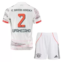 Camisola FC Bayern de Munique Dayot Upamecano 2 Criança Equipamento 2ª 2025-26 Camisola FC Bayern de Munique Dayot Upamecano 2 Criança Equipamento 2ª 2025-26