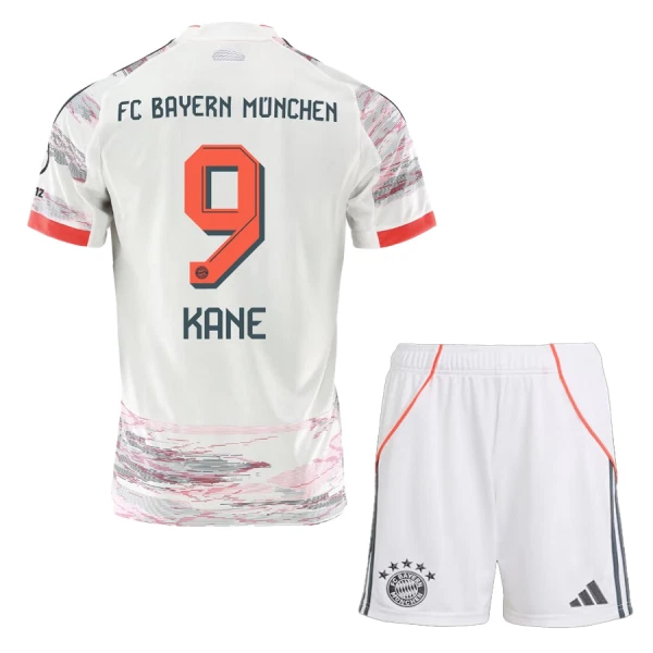 Camisola FC Bayern de Munique Harry Kane 9 Criança Equipamento 2ª 2025-26 Camisola FC Bayern de Munique Harry Kane 9 Criança Equipamento 2ª 2025-26