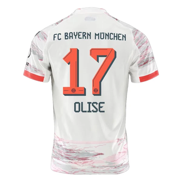 Camisola FC Bayern de Munique Olise 17 Homem Equipamento 2ª 2025-26 Camisola FC Bayern de Munique Olise 17 Homem Equipamento 2ª 2025-26