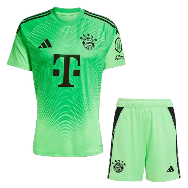 Camisola Guarda-Redes FC Bayern de Munique Criança 2025-26 Verde Camisola Guarda-Redes FC Bayern de Munique Criança 2025-26 Verde