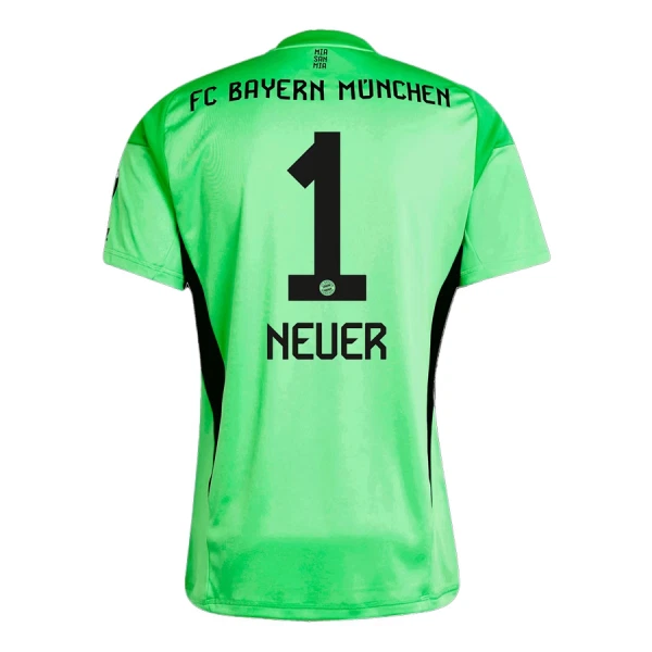 Camisola Guarda-Redes FC Bayern de Munique Neuer 1 Homem 2025-26 Verde Camisola Guarda-Redes FC Bayern de Munique Neuer 1 Homem 2025-26 Verde