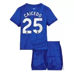 Camisola Chelsea Caicedo 25 Criança Equipamento 1ª 2025-26