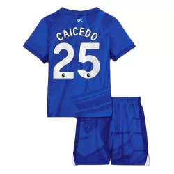 Camisola Chelsea Caicedo 25 Criança Equipamento 1ª 2025-26 Camisola Chelsea Caicedo 25 Criança Equipamento 1ª 2025-26