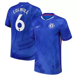 Camisola Chelsea Colwill 6 Homem Equipamento 1ª 2025-26 Camisola Chelsea Colwill 6 Homem Equipamento 1ª 2025-26