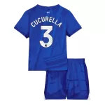 Camisola Chelsea Cucurella 3 Criança Equipamento 1ª 2025-26