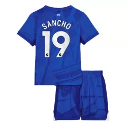 Camisola Chelsea Sancho 19 Criança Equipamento 1ª 2025-26 Camisola Chelsea Sancho 19 Criança Equipamento 1ª 2025-26