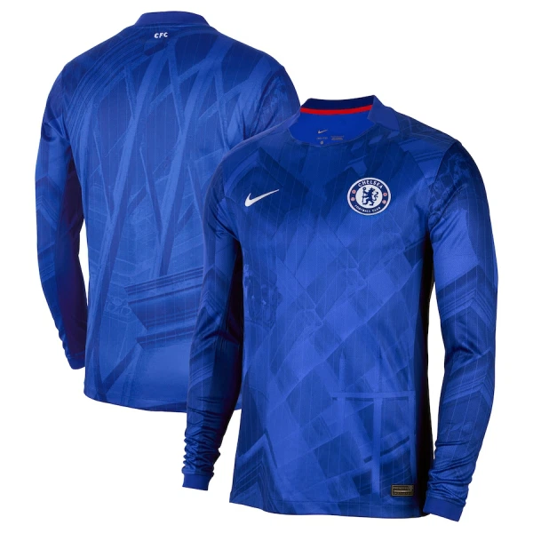 Camisola Manga Comprida Chelsea Homem Equipamento 1ª 2025-26 Camisola Manga Comprida Chelsea Homem Equipamento 1ª 2025-26