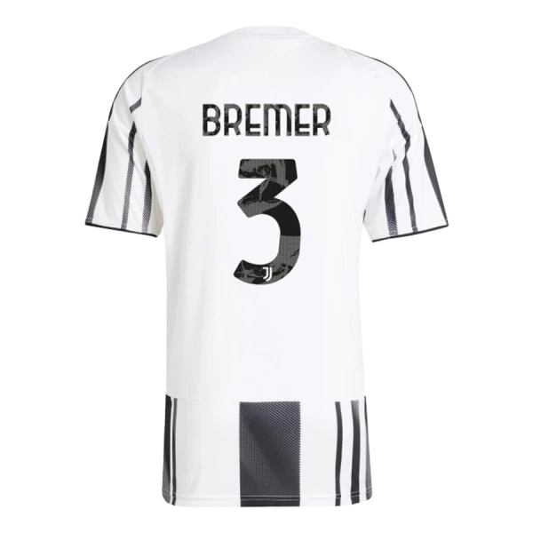 Camisola Juventus Bremer 3 Homem Equipamento 1ª 2025-26 Camisola Juventus Bremer 3 Homem Equipamento 1ª 2025-26
