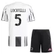 Camisola Juventus Locatelli 5 Criança Equipamento 1ª 2025-26 Camisola Juventus Locatelli 5 Criança Equipamento 1ª 2025-26