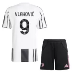 Camisola Juventus Vlahovic 9 Criança Equipamento 1ª 2025-26