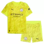 Camisola Guarda-Redes Manchester City Criança 2025-26 Amarela