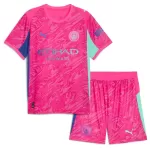 Camisola Guarda-Redes Manchester City Criança 2025-26 Rosa